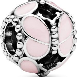 Pandora pink butterfly charm